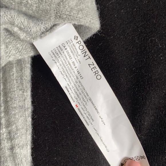 ❤️POINT ZERO PATCH WORKED COLOR BLOCKING SWEATER❤️ - Picture 12 of 15